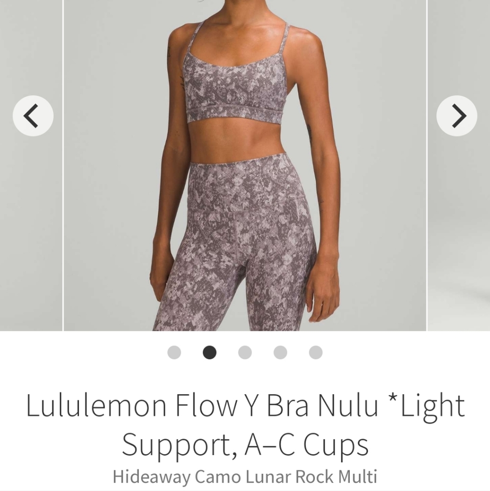 Lululemon Flow Y Bra Nulu - Picture 9 of 12